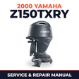 2000 Yamaha Z150TXRY 2 stroke Service and Repair Manual