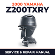 2000 Yamaha Z200TXRY 2 stroke Service and Repair Manual