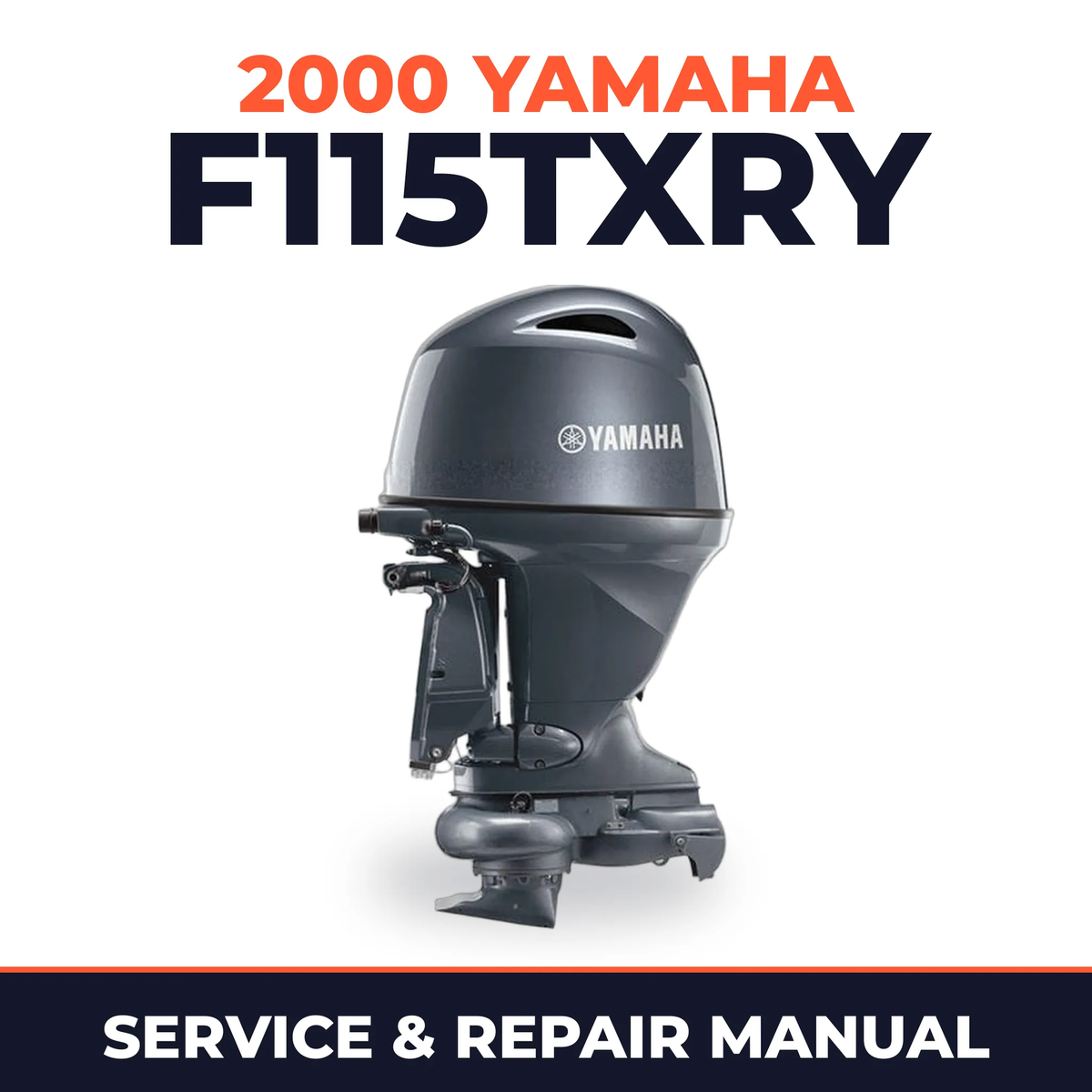 2000 Yamaha F115TXRY 4 stroke Service and Repair Manual