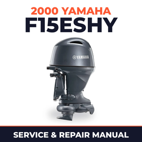 2000 Yamaha F15ESHY 4 stroke Service and Repair Manual