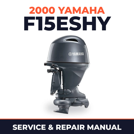 2000 Yamaha F15ESHY 4 stroke Service and Repair Manual