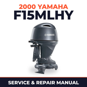 2000 Yamaha F15MLHY 4 stroke Service and Repair Manual