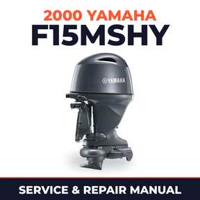 2000 Yamaha F15MSHY 4 stroke Service and Repair Manual