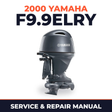 2000 Yamaha F9.9ELRY 4 stroke Service and Repair Manual