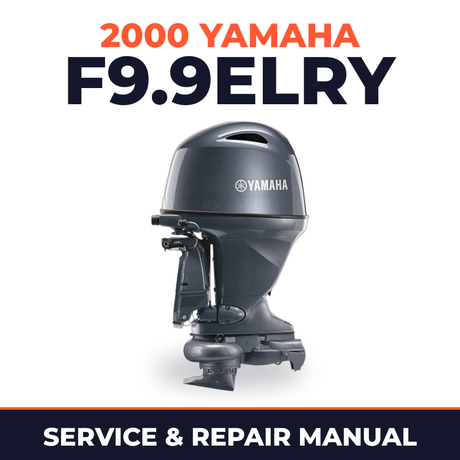 2000 Yamaha F9.9ELRY 4 stroke Service and Repair Manual