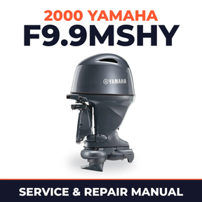2000 Yamaha F9.9MSHY 4 stroke Service and Repair Manual
