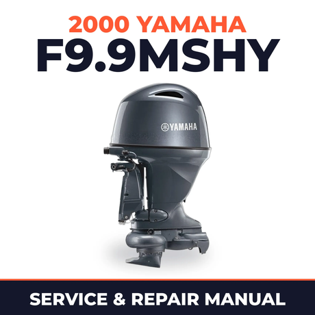 2000 Yamaha F9.9MSHY 4 stroke Service and Repair Manual