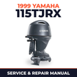1999 Yamaha 115TJRX 2 stroke Service and Repair Manual