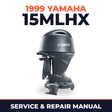 1999 Yamaha 15MLHX 2 stroke Service and Repair Manual