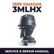 1999 Yamaha 3MLHX 2 stroke Service and Repair Manual