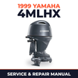 1999 Yamaha 4MLHX 2 stroke Service and Repair Manual