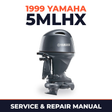 1999 Yamaha 5MLHX 2 stroke Service and Repair Manual