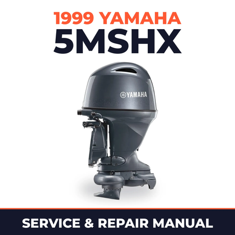 1999 Yamaha 5MSHX 2 stroke Service and Repair Manual