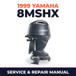 1999 Yamaha 8MSHX 2 stroke Service and Repair Manual