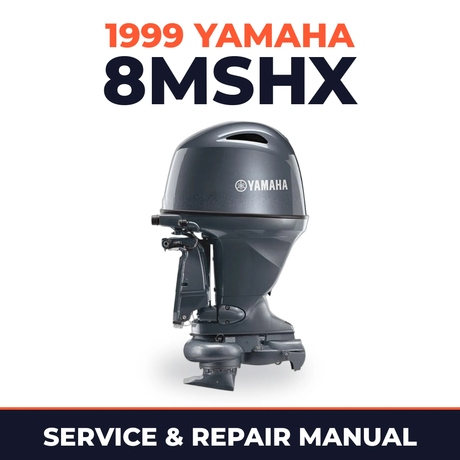 1999 Yamaha 8MSHX 2 stroke Service and Repair Manual