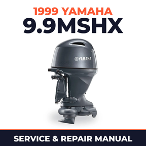 1999 Yamaha 9.9MSHX 2 stroke Service and Repair Manual
