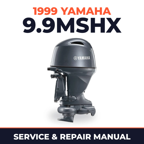 1999 Yamaha 9.9MSHX 2 stroke Service and Repair Manual