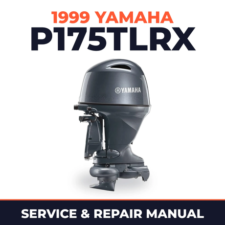 1999 Yamaha P175TLRX 2 stroke Service and Repair Manual