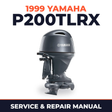 1999 Yamaha P200TLRX 2 stroke Service and Repair Manual