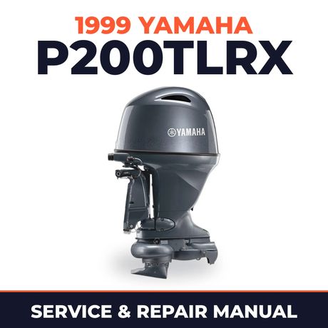 1999 Yamaha P200TLRX 2 stroke Service and Repair Manual