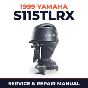 1999 Yamaha S115TLRX 2 stroke Service and Repair Manual