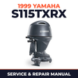 1999 Yamaha S115TXRX 2 stroke Service and Repair Manual