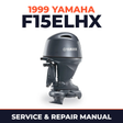 1999 Yamaha F15ELHX 4 stroke Service and Repair Manual