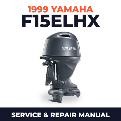 1999 Yamaha F15ELHX 4 stroke Service and Repair Manual