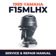 1999 Yamaha F15MLHX 4 stroke Service and Repair Manual