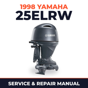 1998 Yamaha 25ELRW 2 stroke Service and Repair Manual