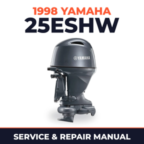 1998 Yamaha 25ESHW 2 stroke Service and Repair Manual