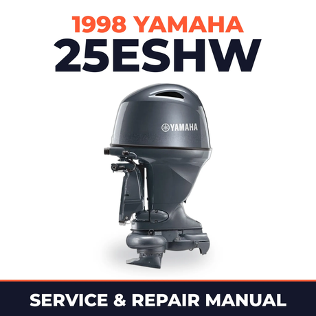 1998 Yamaha 25ESHW 2 stroke Service and Repair Manual