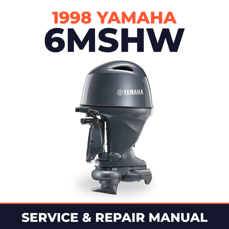 1998 Yamaha 6MSHW 2 stroke Service and Repair Manual