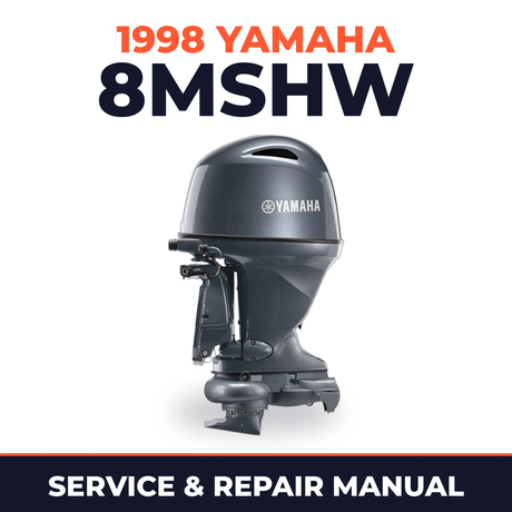1998 Yamaha 8MSHW 2 stroke Service and Repair Manual