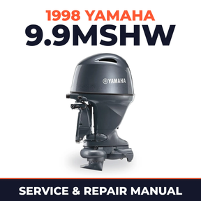 1998 Yamaha 9.9MSHW 2 stroke Service and Repair Manual