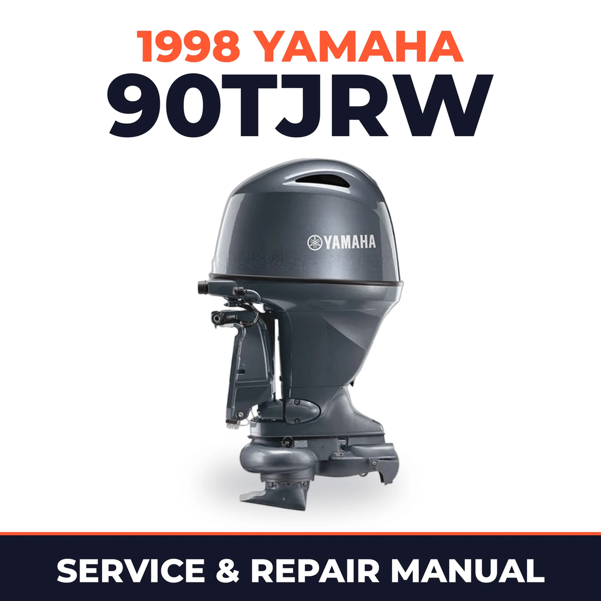 1998 Yamaha 90TJRW 2 stroke Service and Repair Manual