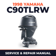 1998 Yamaha C90TLRW 2 stroke Service and Repair Manual