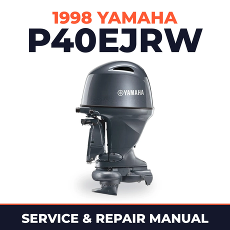1998 Yamaha P40EJRW 2 stroke Service and Repair Manual