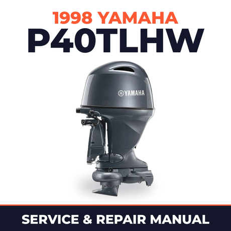 1998 Yamaha P40TLHW 2 stroke Service and Repair Manual