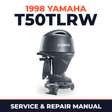 1998 Yamaha T50TLRW 2 stroke Service and Repair Manual