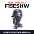 1998 Yamaha F15ESHW 4 stroke Service and Repair Manual