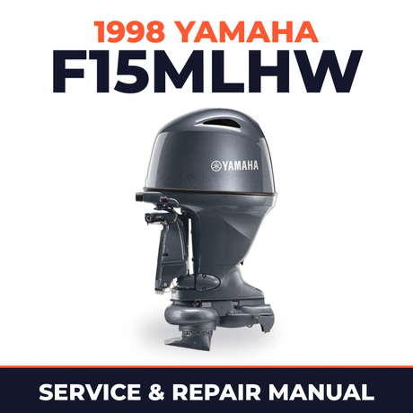 1998 Yamaha F15MLHW 4 stroke Service and Repair Manual