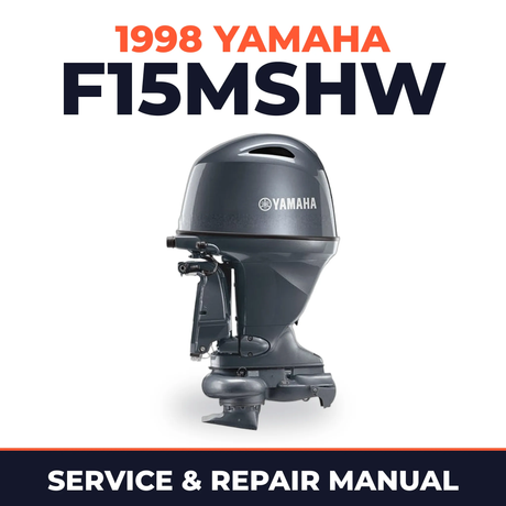 1998 Yamaha F15MSHW 4 stroke Service and Repair Manual