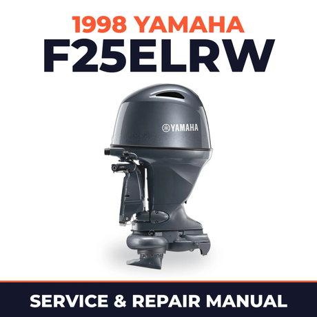 1998 Yamaha F25ELRW 4 stroke Service and Repair Manual