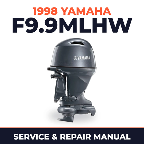 1998 Yamaha F9.9MLHW 4 stroke Service and Repair Manual