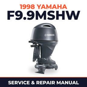 1998 Yamaha F9.9MSHW 4 stroke Service and Repair Manual