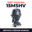 1997 Yamaha 15MSHV 2 stroke Service and Repair Manual