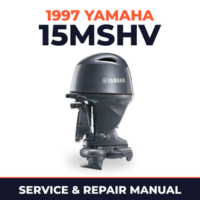 1997 Yamaha 15MSHV 2 stroke Service and Repair Manual