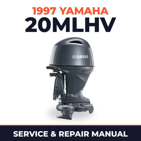 1997 Yamaha 20MLHV 2 stroke Service and Repair Manual