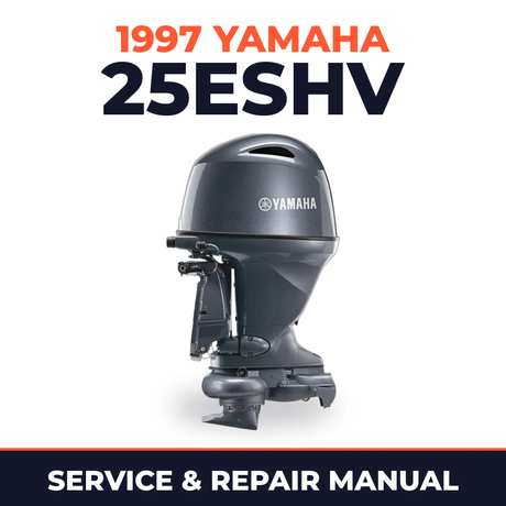 1997 Yamaha 25ESHV 2 stroke Service and Repair Manual